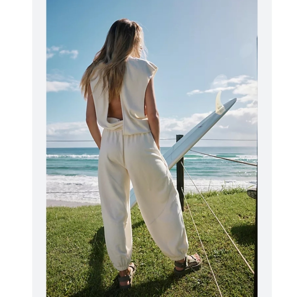 Free People Light Blue Jumpsuit - Picture 8 of 8